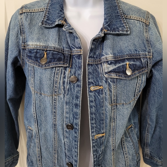 Denim Girl's Jacket Size 10-12 - Picture 7 of 10